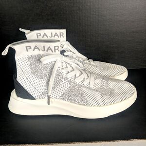 Pajar Tex Canada Exo Light Knit Hi Sneaker Men Size 9 9.5 EU 42 White Gray Sock